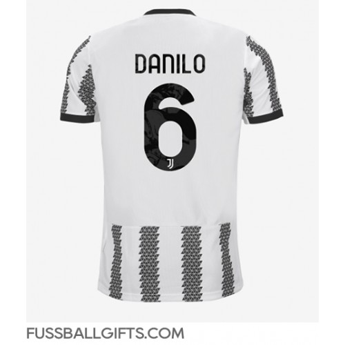 Juventus Danilo #6 Fußballbekleidung Heimtrikot 2022-23 Kurzarm